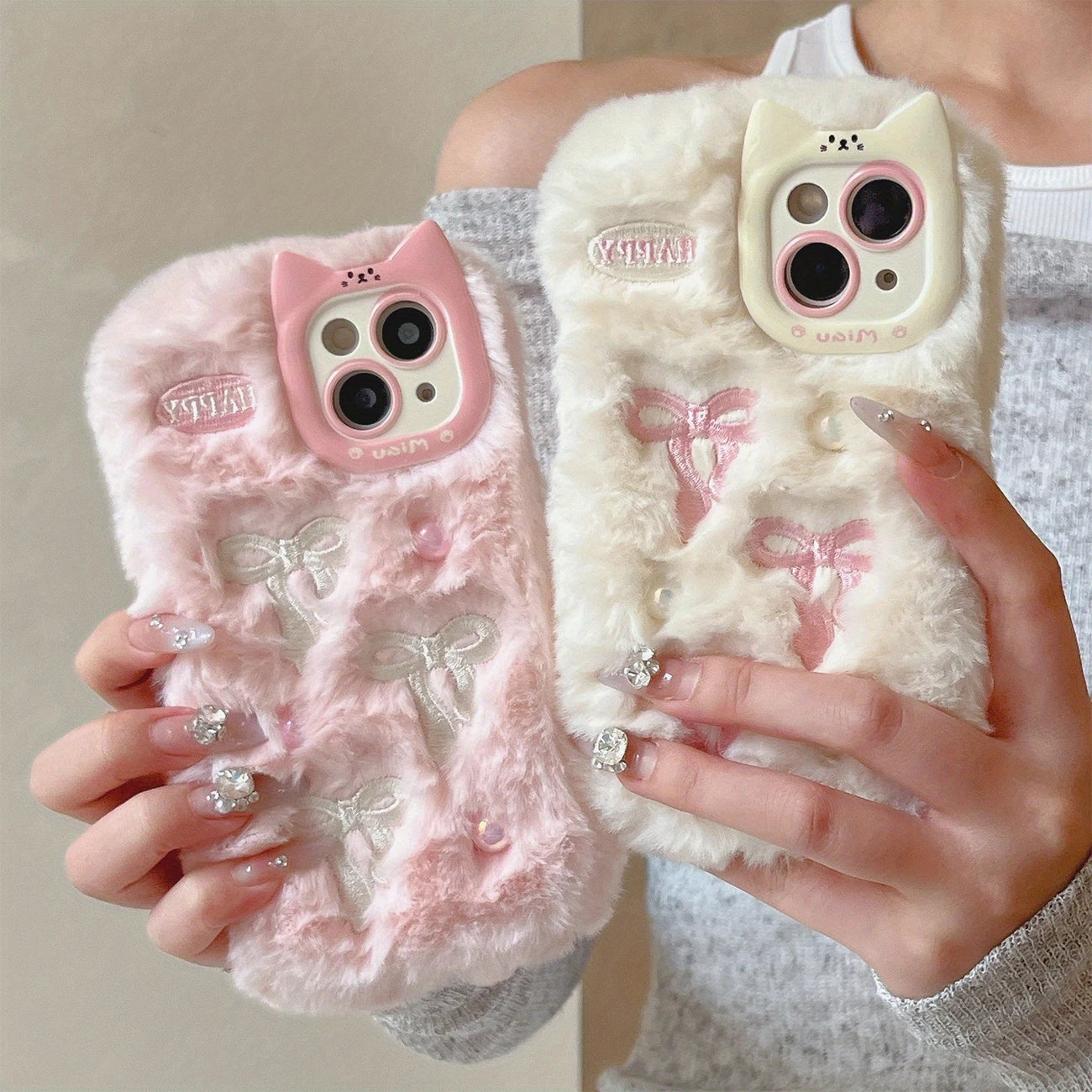 Miau Plush Phone Case 📱💕 LOW STOCK!!