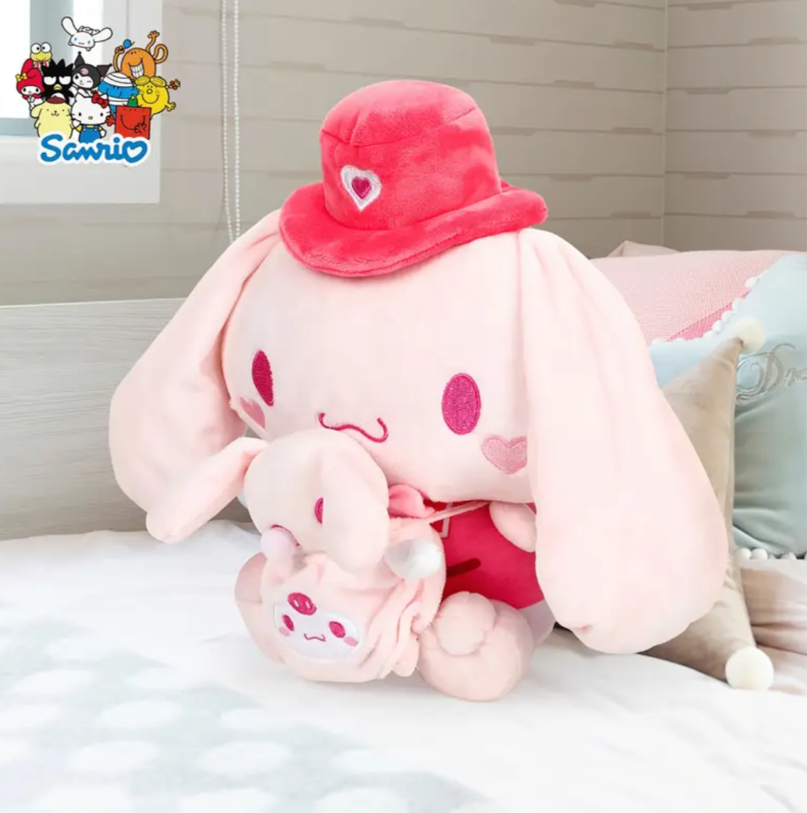 Pink Cinna Dog Plush Toy 🧸 🌸 LOW STOCK!!