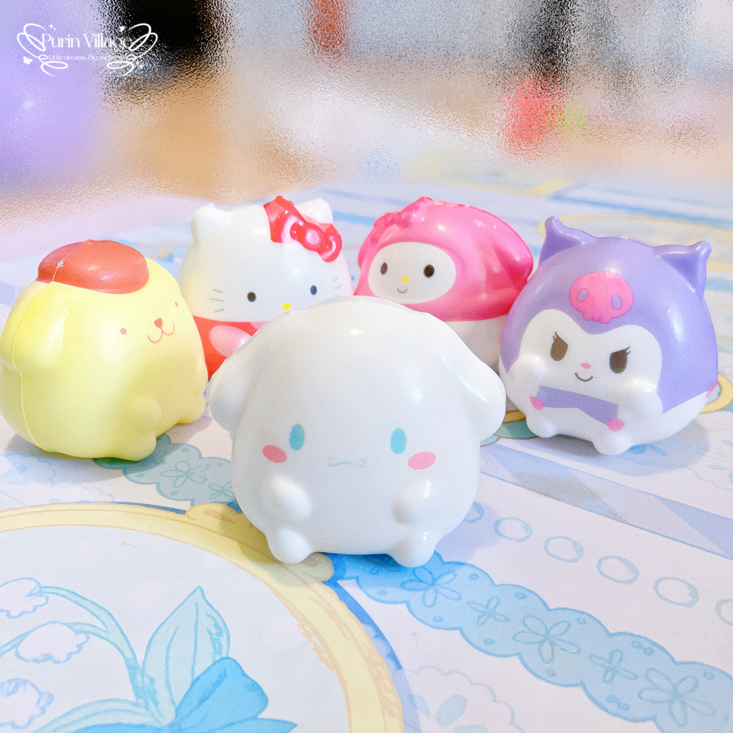 Kawaii Squishy Stress Relief Plush