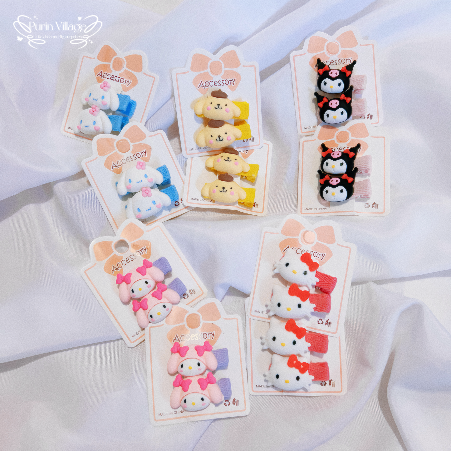 Kawaii Cute Hair Accessories