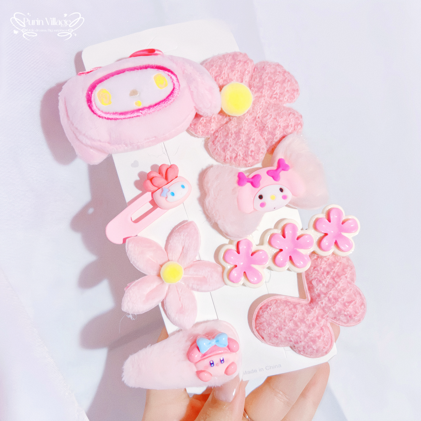 Cute Plush Hair Accessories